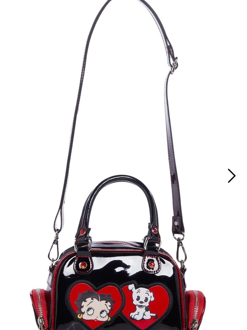 Dolls Kill patent Betty Boop Crossbody NWT